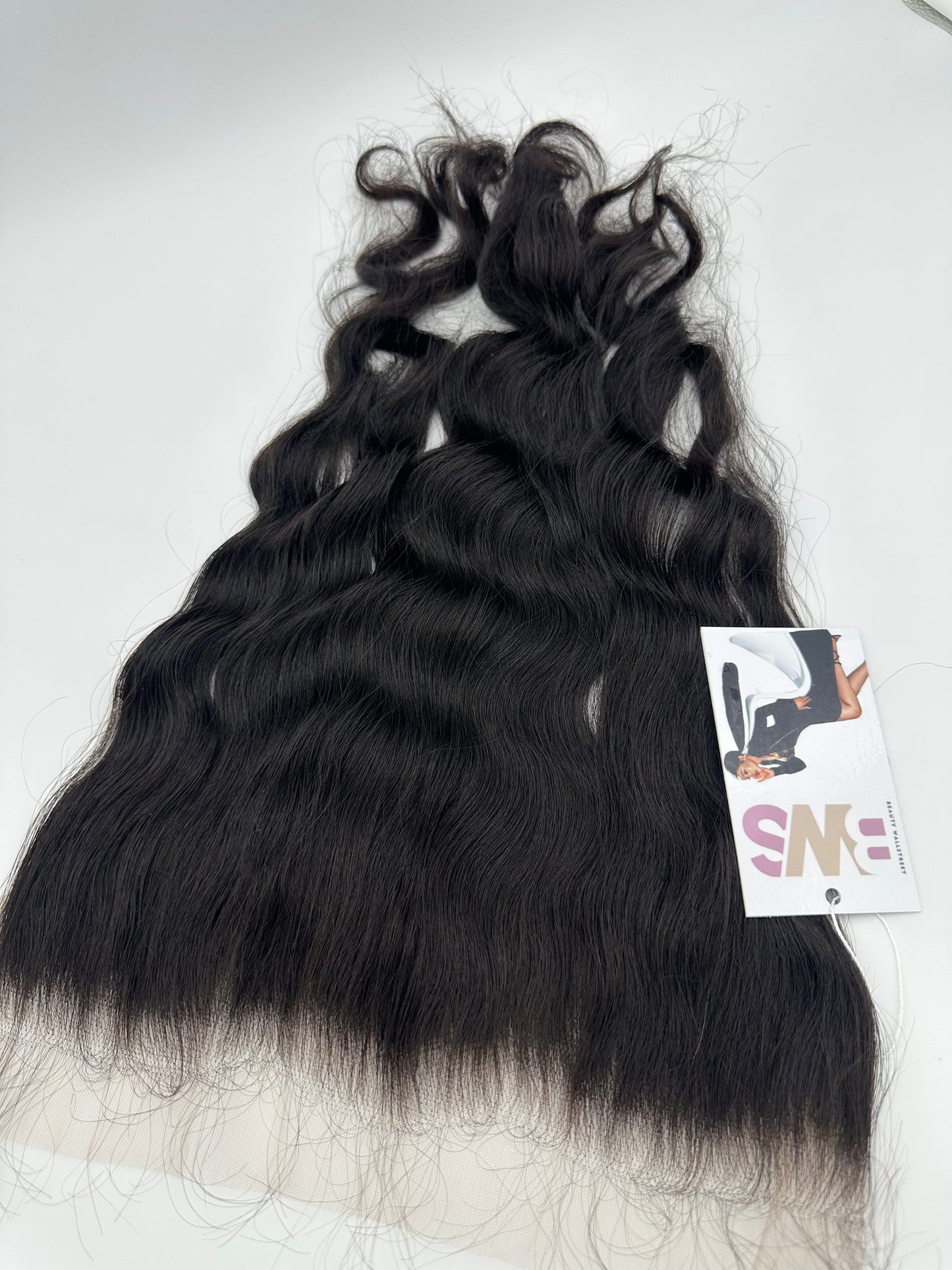 Raw Natural Wavy Cambodian HD Frontal