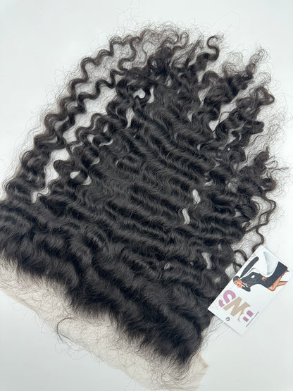 Raw Burmese Curly HD Frontal