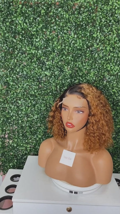 Kavia - Curly Closure Wig