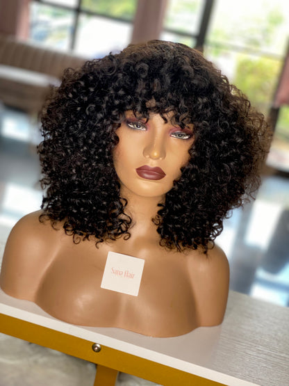 Hollie - Curly Closure Wig