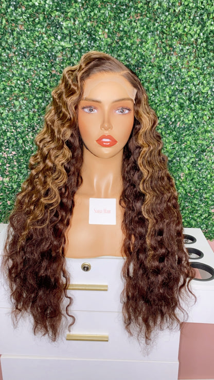 Gabby - Loose Curl Closure Wig