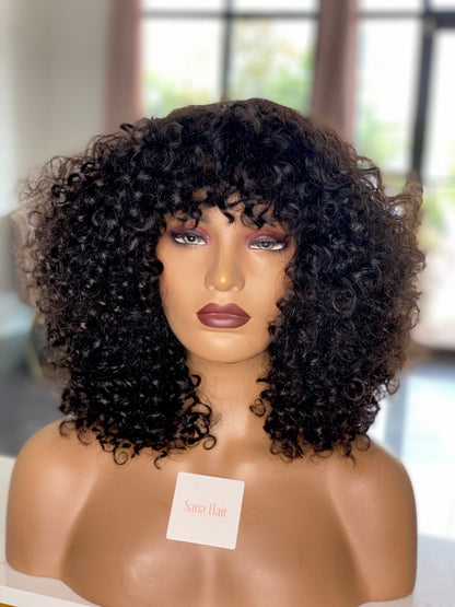 Hollie - Curly Closure Wig