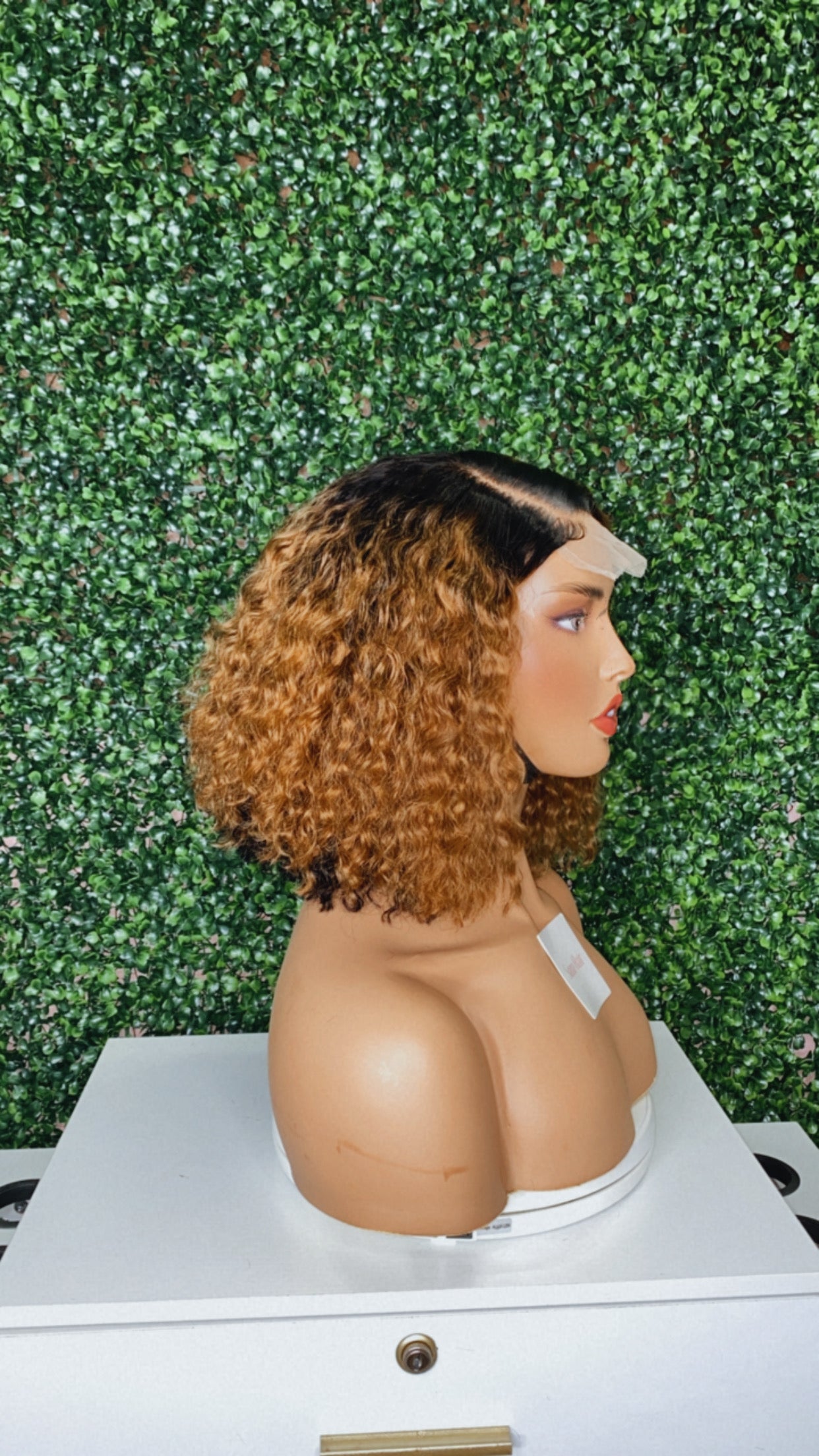 Kavia - Curly Closure Wig