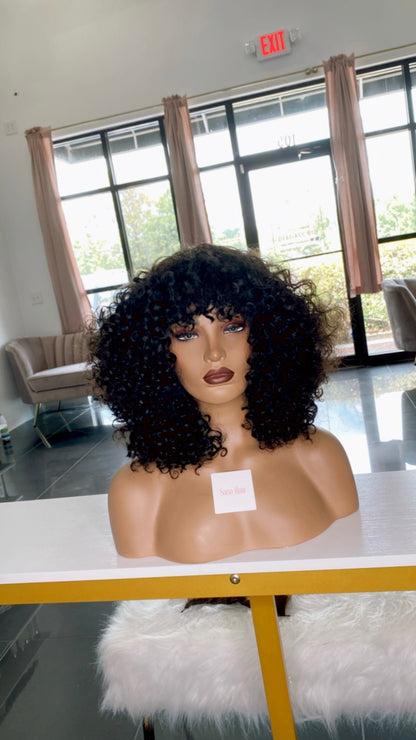 Hollie - Curly Closure Wig