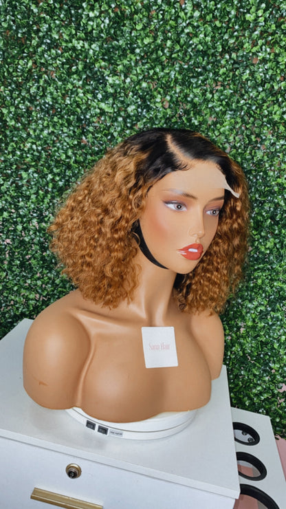 Kavia - Curly Closure Wig