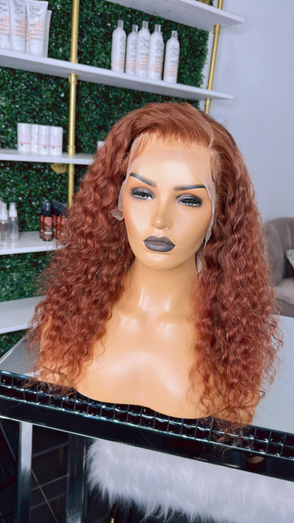 Hajia - Curly Frontal Wig