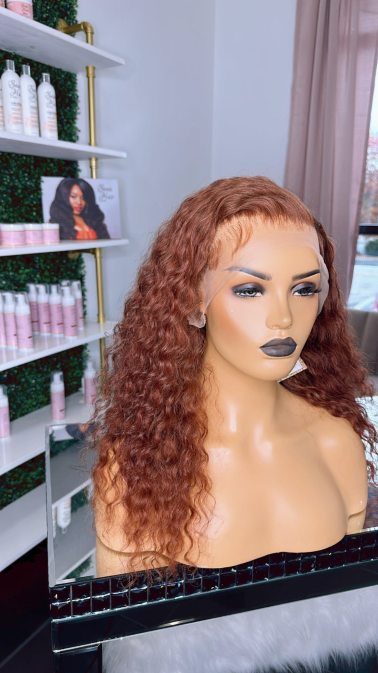 Hajia - Curly Frontal Wig