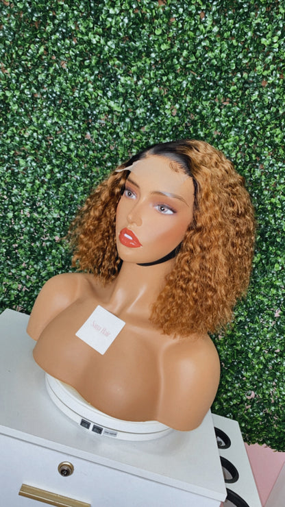 Kavia - Curly Closure Wig