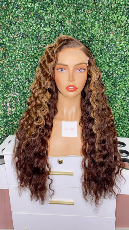 Gabby - Loose Curl Closure Wig