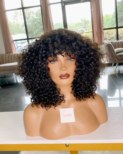 Hollie - Curly Closure Wig