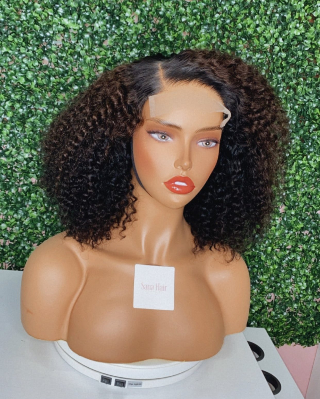 Malioe - Curly Closure Wig