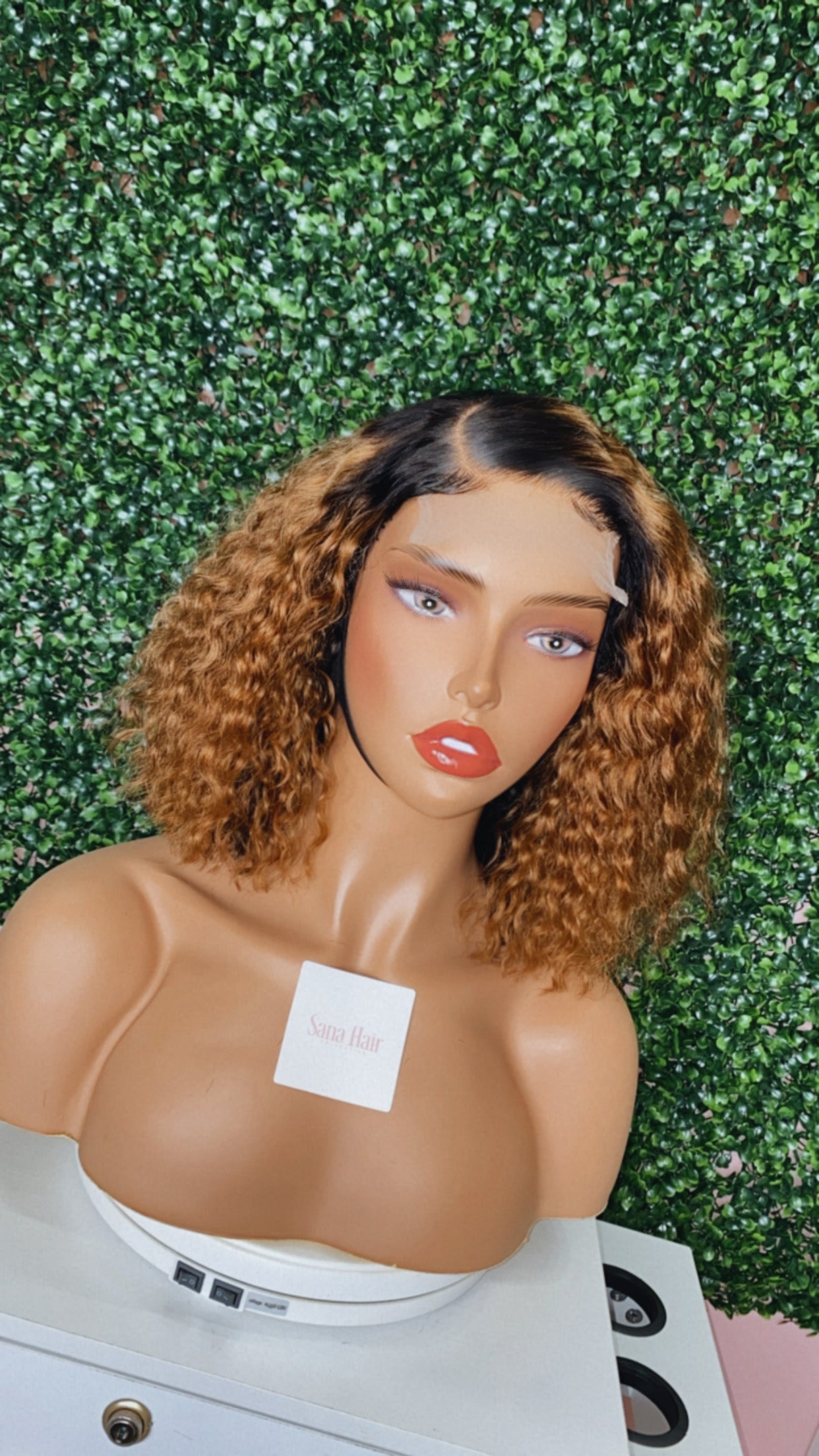 Kavia - Curly Closure Wig