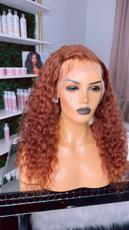 Hajia - Curly Frontal Wig