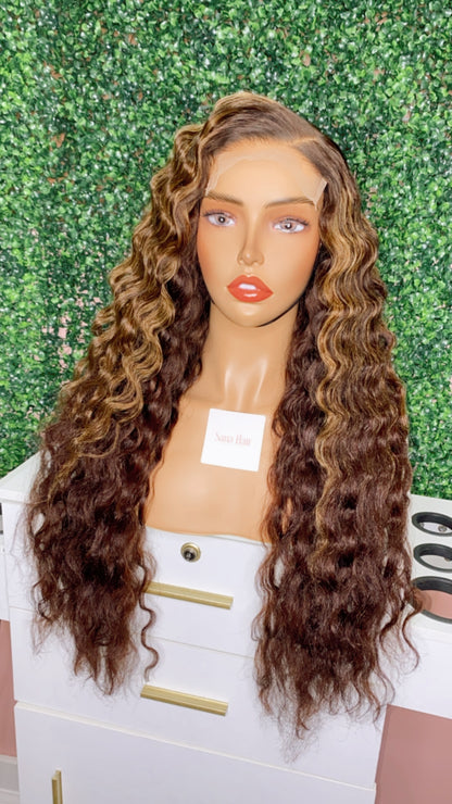 Gabby - Loose Curl Closure Wig